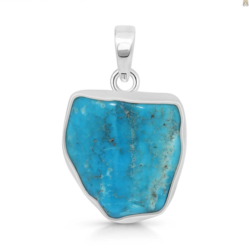 Turquoise Rough Pendant-SP TRQ-1-300