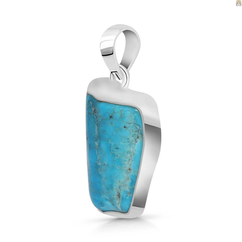 Turquoise Rough Pendant-SP