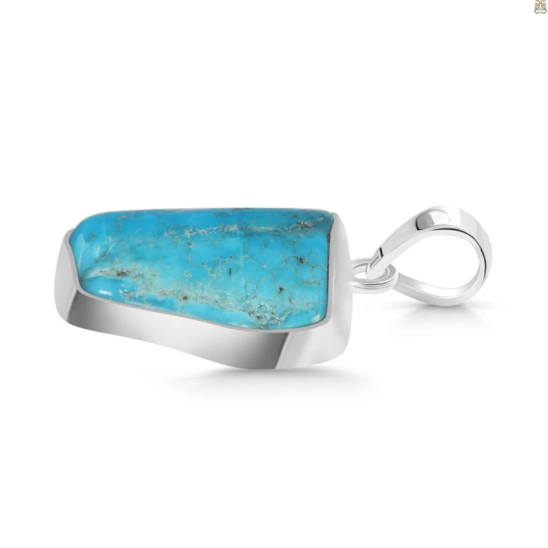 Turquoise Rough Pendant-SP TRQ-1-300