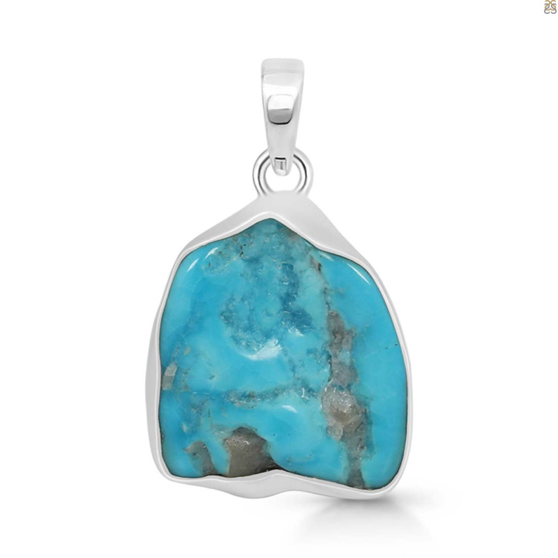 Turquoise Rough Pendant-SP TRQ-1-309