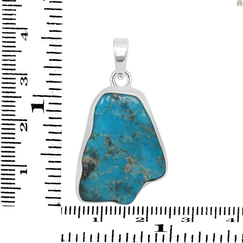 Turquoise Rough Pendant-SP TRQ-1-310