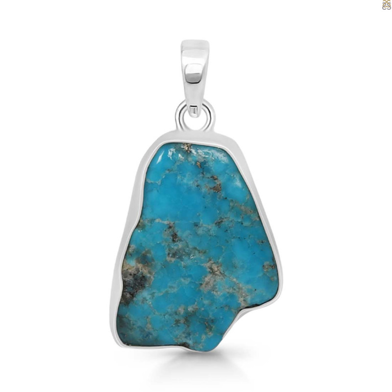 Turquoise Rough Pendant-SP TRQ-1-310