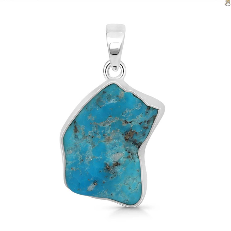 Turquoise Rough Pendant-SP TRQ-1-317