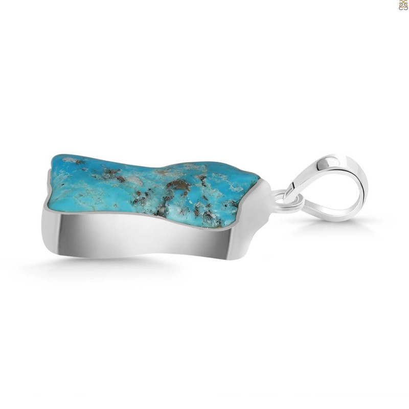 Turquoise Rough Pendant-SP TRQ-1-317