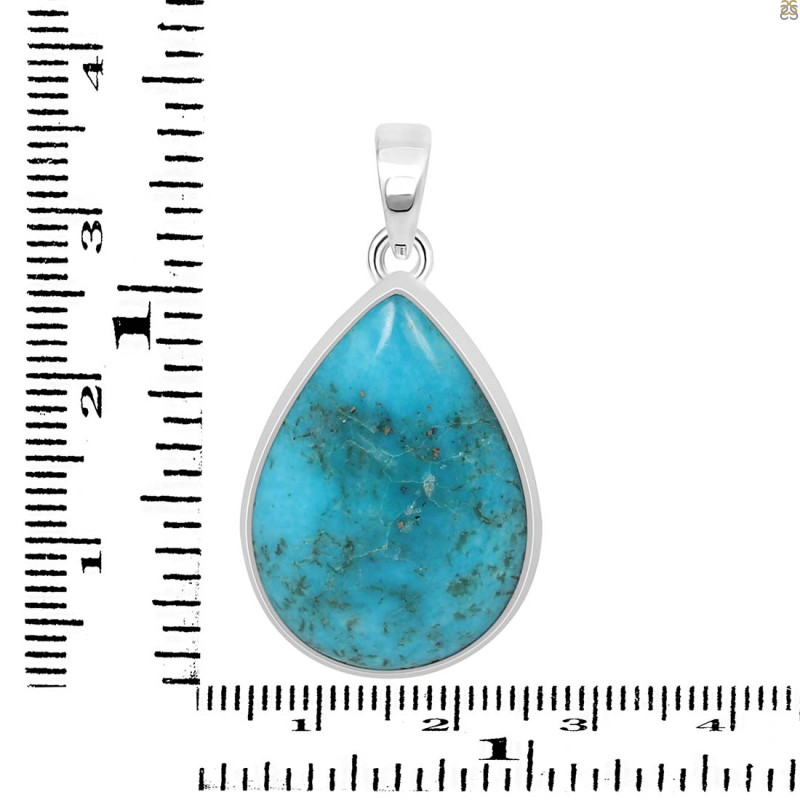 Turquoise Pendant-SP TRQ-1-343