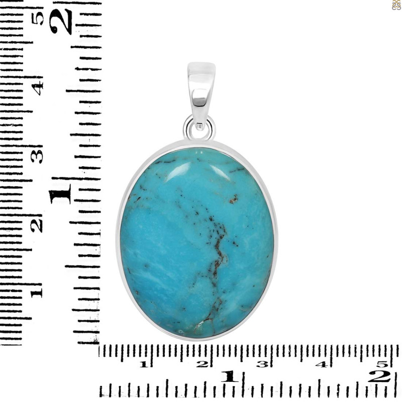 Turquoise Pendant-SP TRQ-1-363
