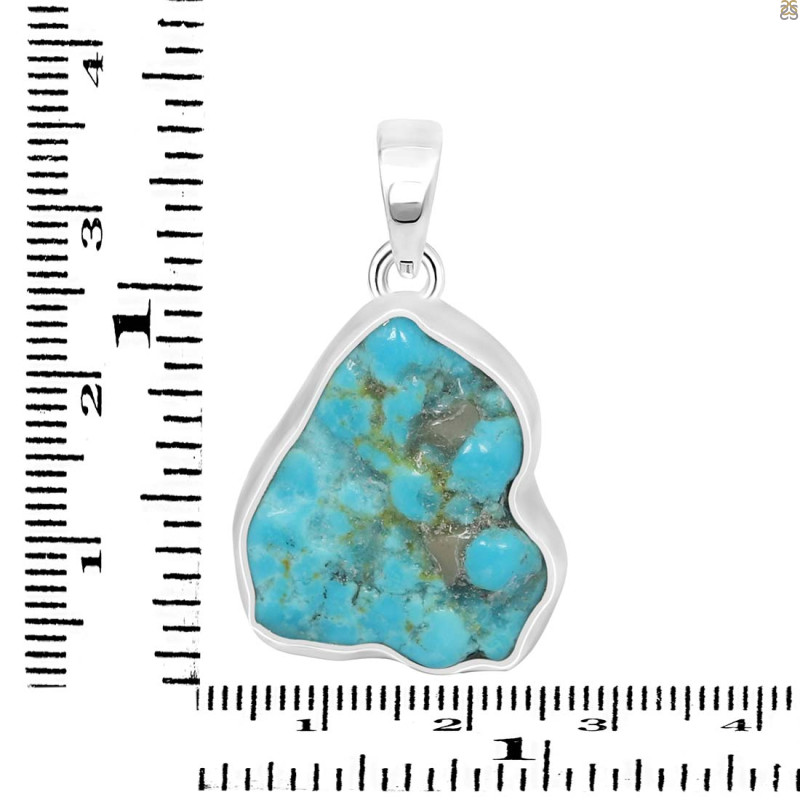 Turquoise Pendant-SP TRQ-1-436