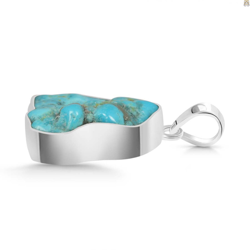 Turquoise Pendant-SP TRQ-1-436