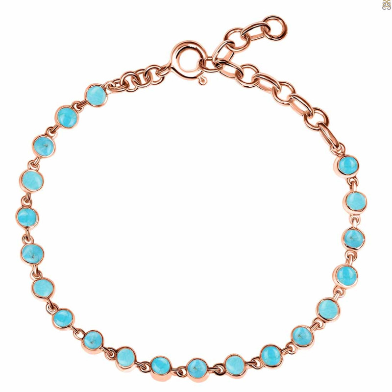 Turquoise Bracelet TRQ-RDB-116-CAB.