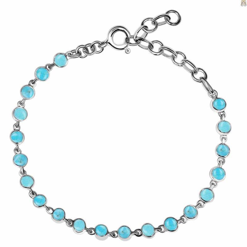 Turquoise Bracelet TRQ-RDB-116-CAB.