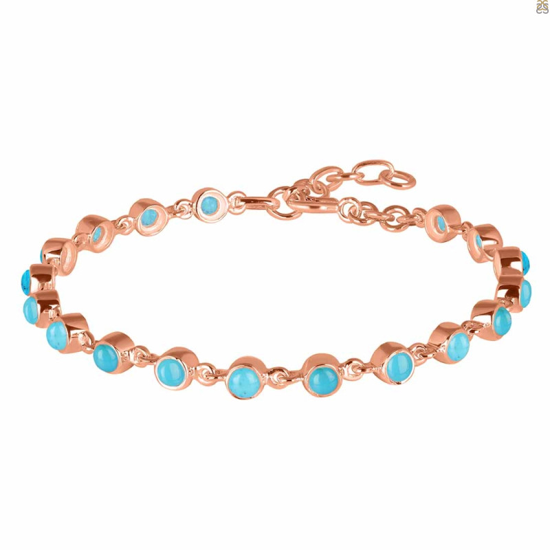 Turquoise Bracelet TRQ-RDB-116-CAB.