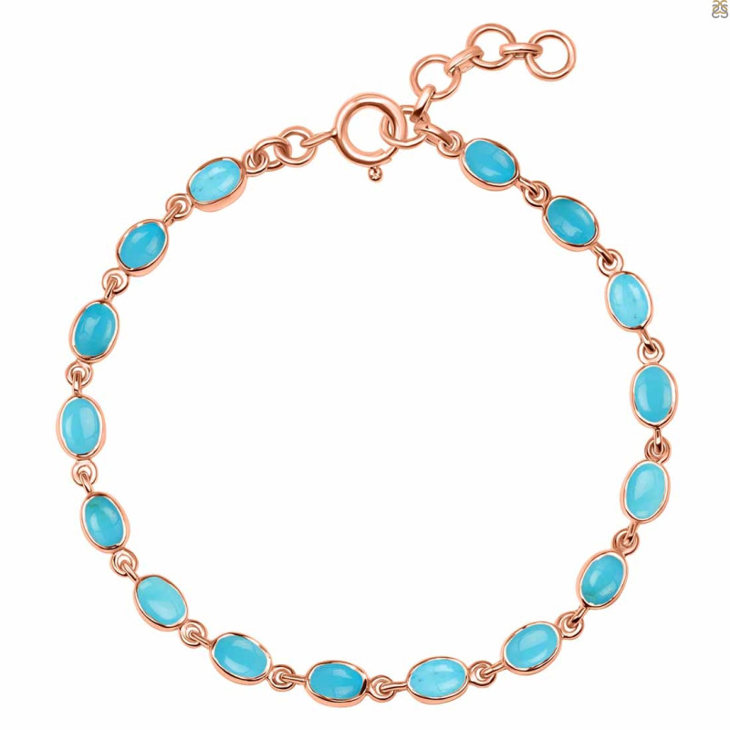 Turquoise Bracelet TRQ-RDB-117-CAB.