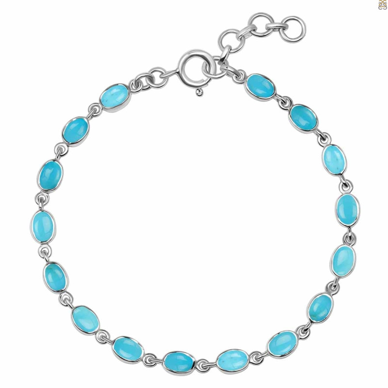 Turquoise Bracelet TRQ-RDB-117-CAB.