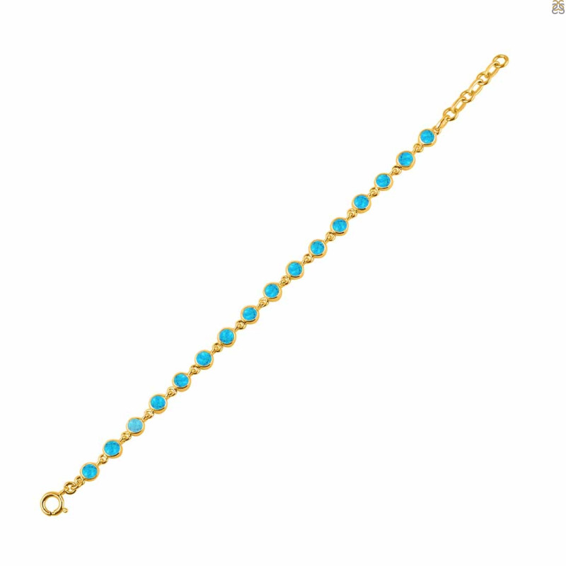Turquoise Bracelet TRQ-RDB-118-CAB.