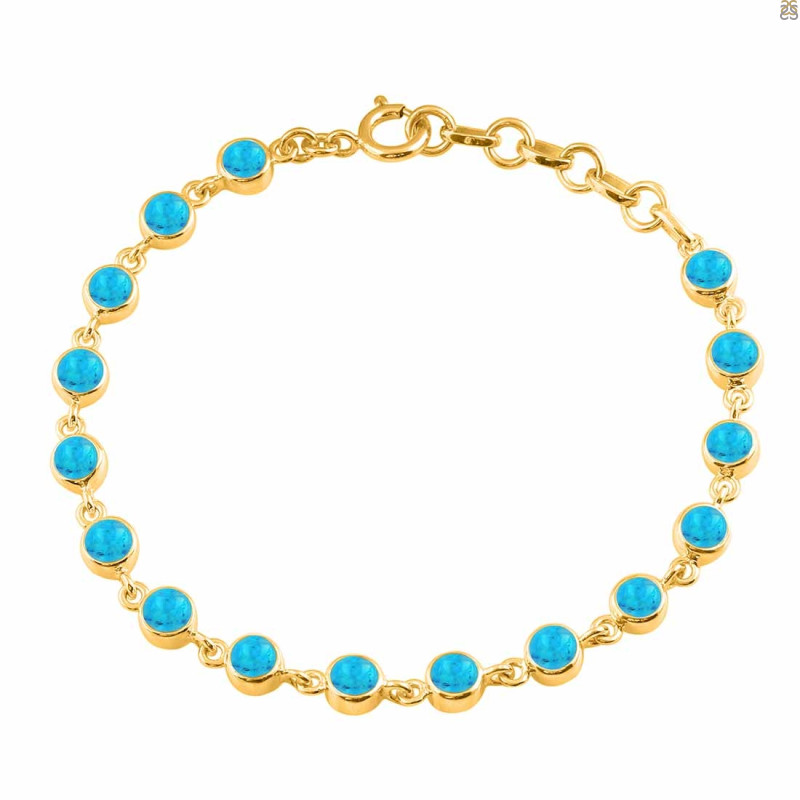 Turquoise Bracelet TRQ-RDB-118-CAB.