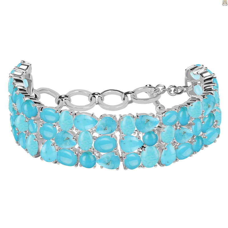 Turquoise Bracelet TRQ-RDB-92-CAB.
