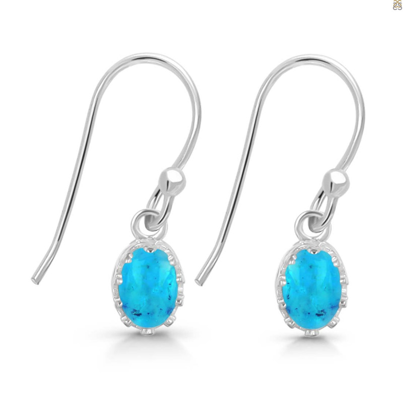 Turquoise Earring TRQ-RDE-1009.