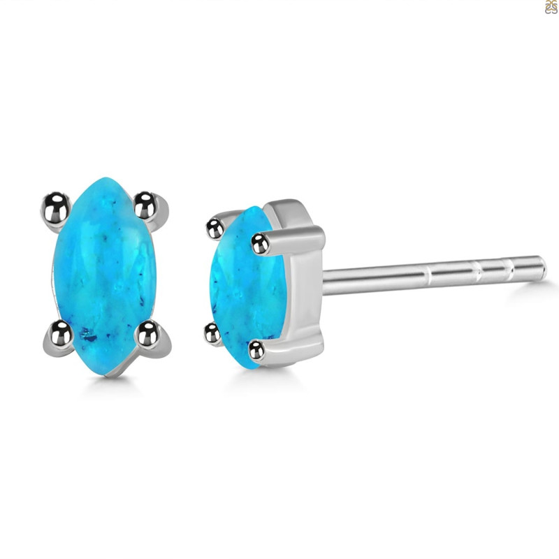 Turquoise Stud Earring TRQ-RDE-1115.