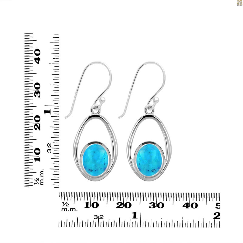 Turquoise Earring TRQ-RDE-116.