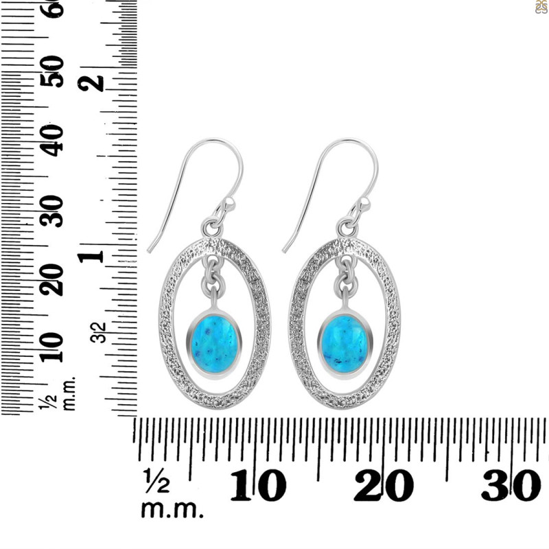 Turquoise Earring TRQ-RDE-159.