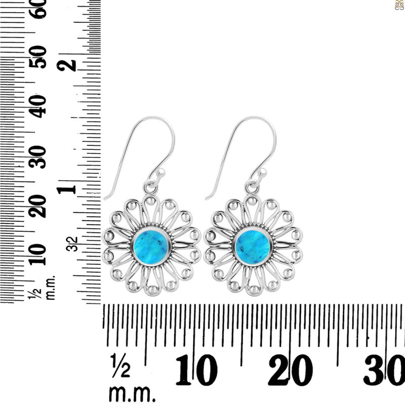 Turquoise Earring TRQ-RDE-184.
