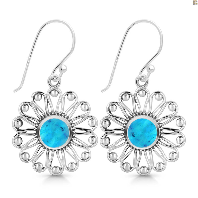 Turquoise Earring TRQ-RDE-184.
