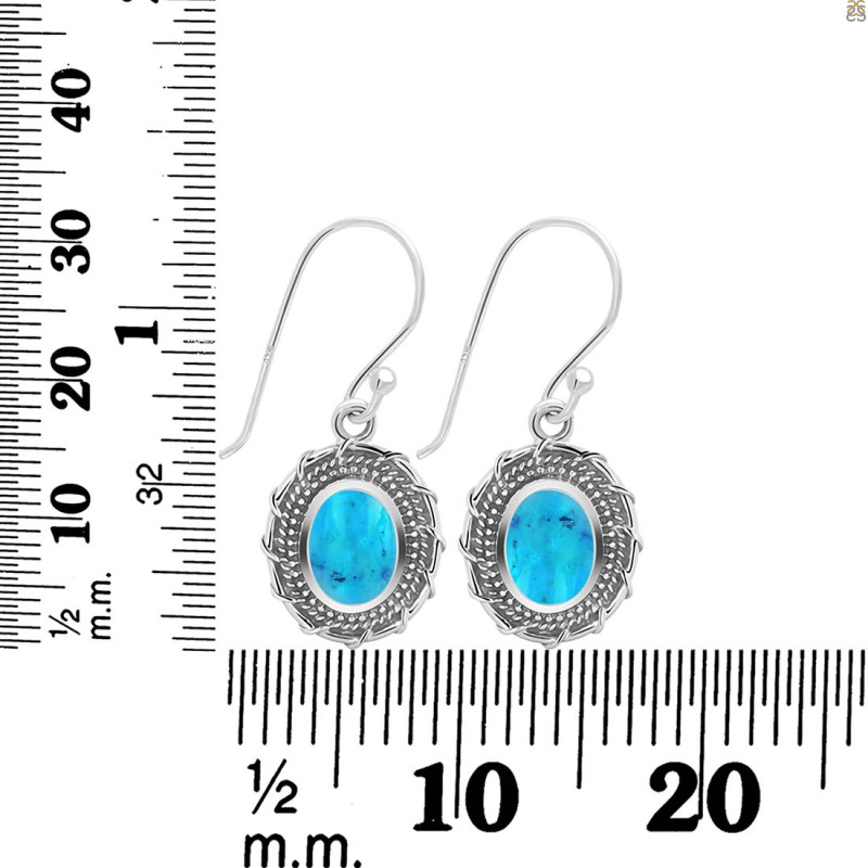 Turquoise Earring TRQ-RDE-186.