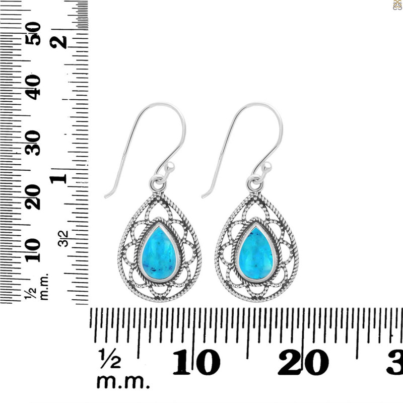 Turquoise Earring TRQ-RDE-196.