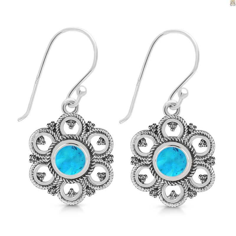 Turquoise Earring TRQ-RDE-204.