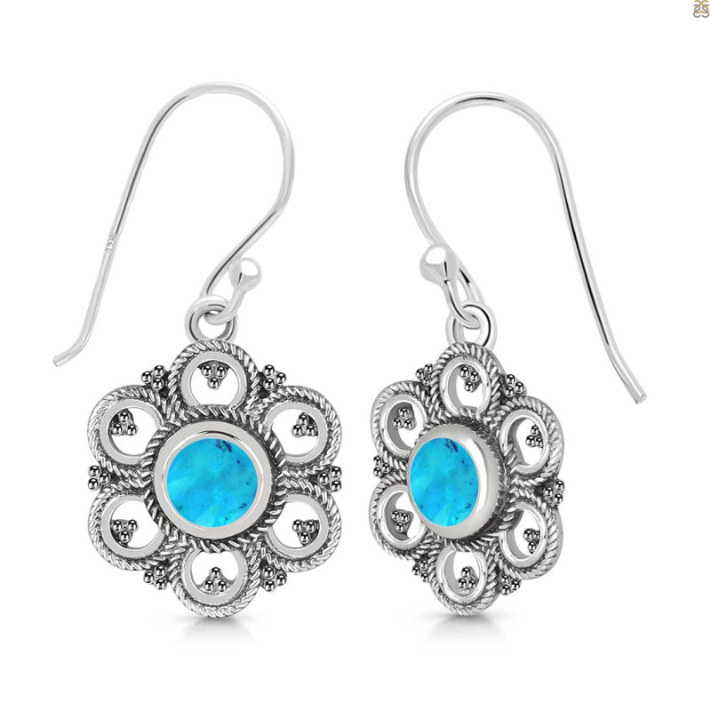Turquoise Earring TRQ-RDE-204.