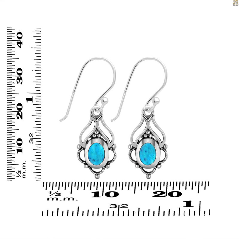Turquoise Earring TRQ-RDE-222.