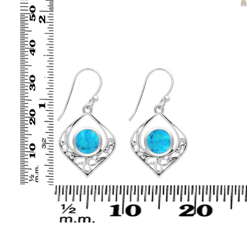 Turquoise Earring TRQ-RDE-228.