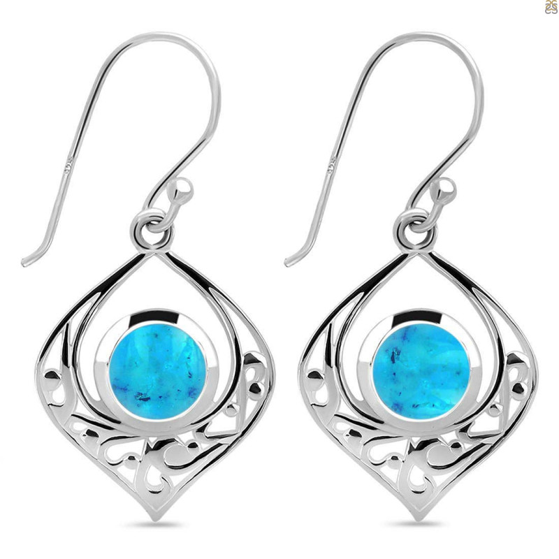 Turquoise Earring TRQ-RDE-228.