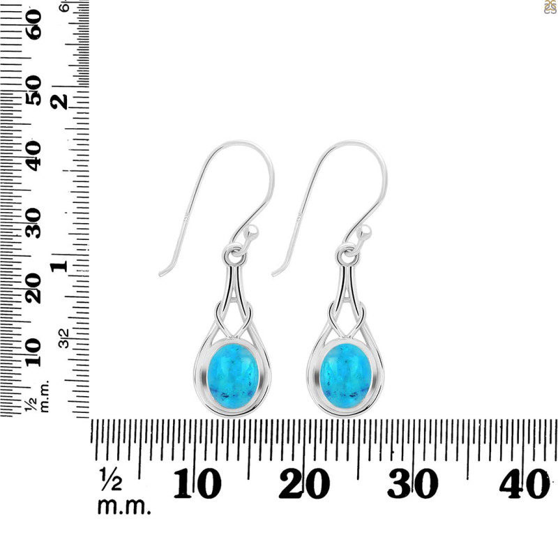 Turquoise Earring TRQ-RDE-234.