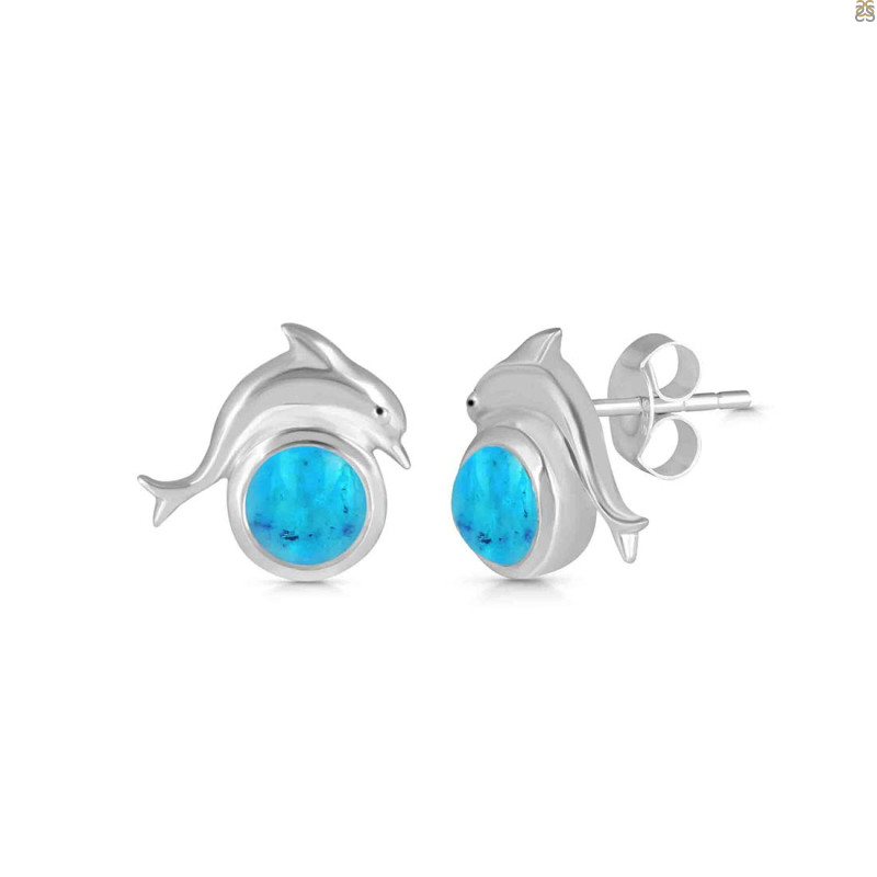 Turquoise Stud Earring