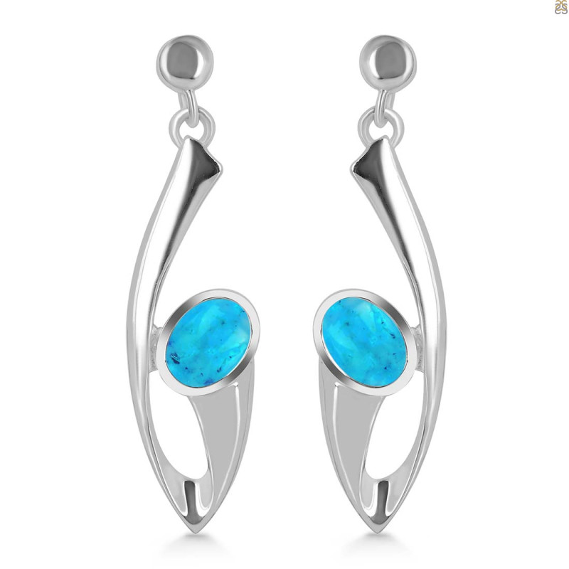 Turquoise Earring TRQ-RDE-445.