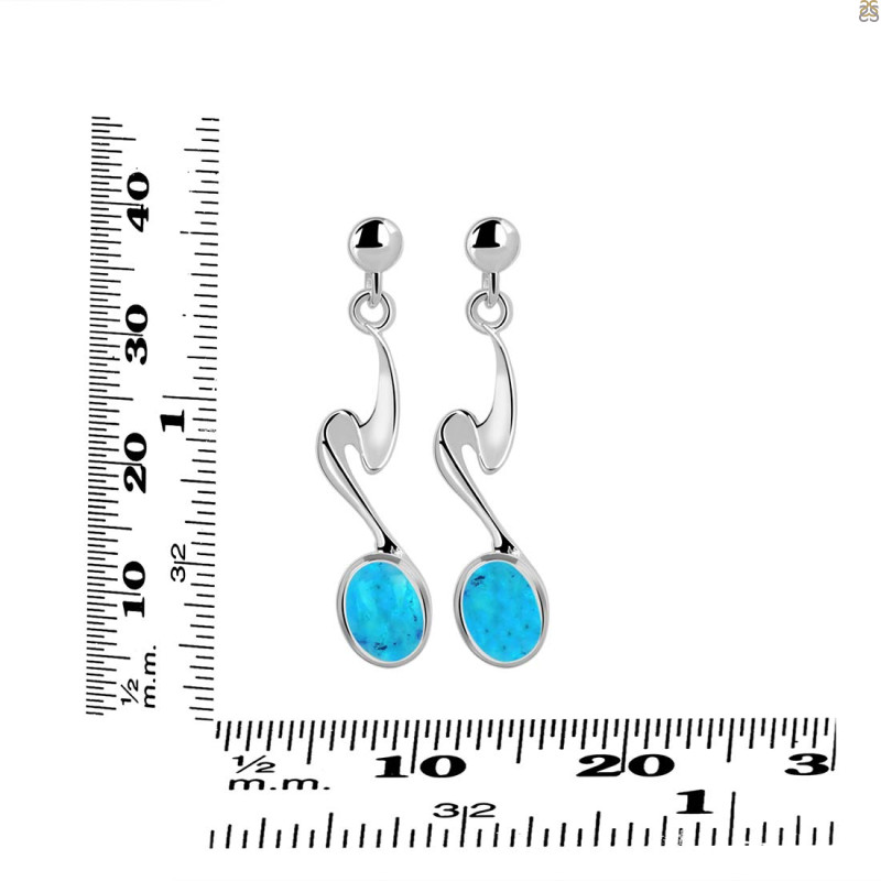 Turquoise Earring TRQ-RDE-446.