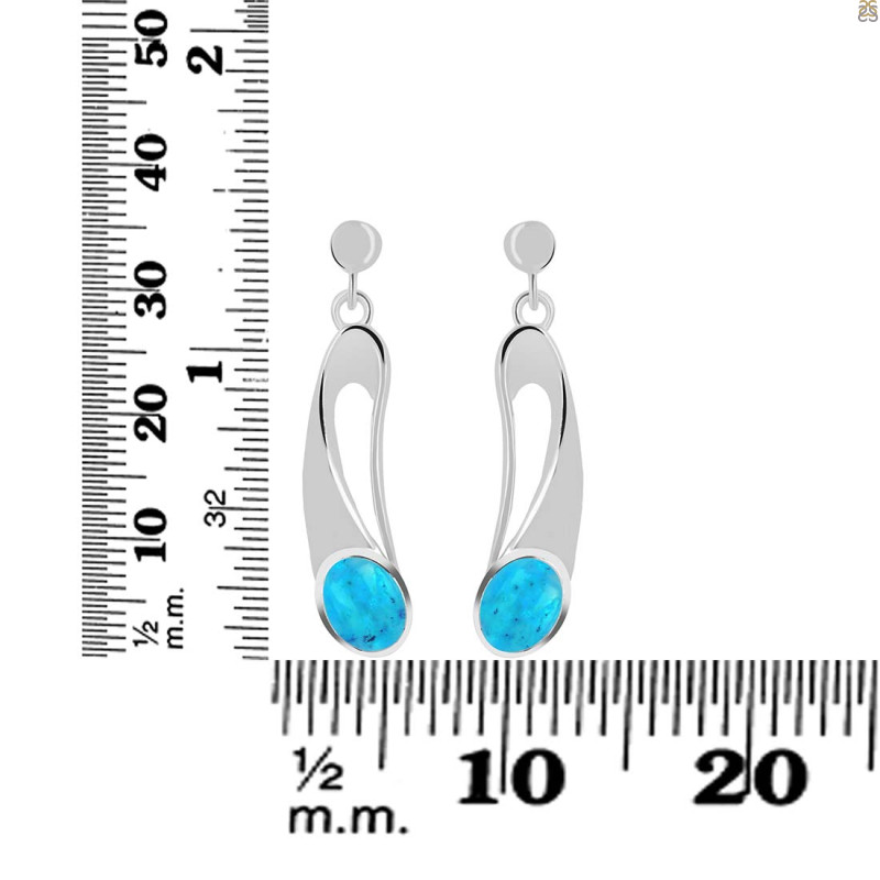 Turquoise Earring TRQ-RDE-449.