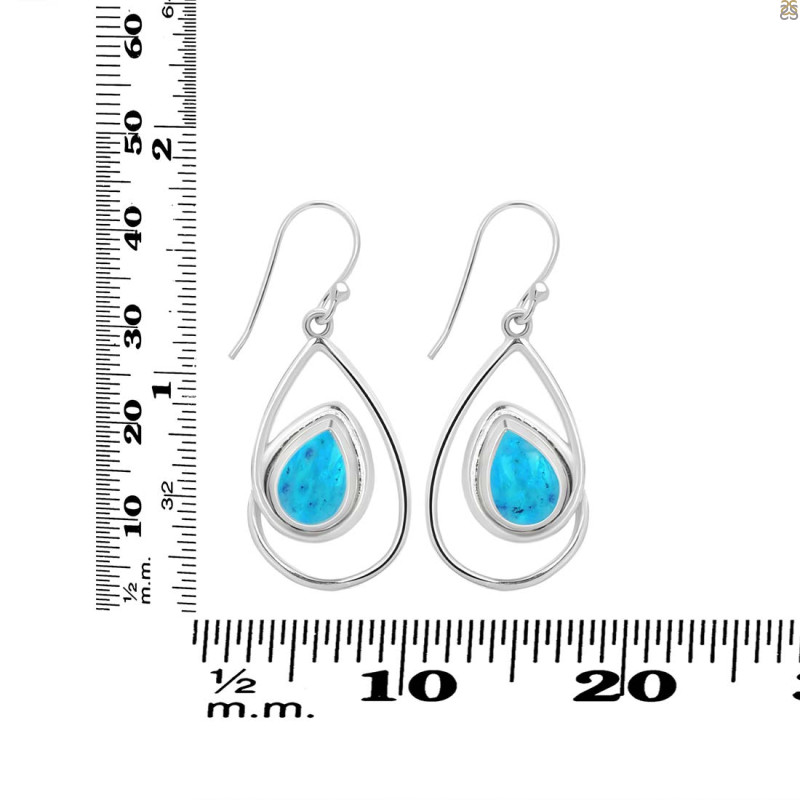 Turquoise Earring TRQ-RDE-58.