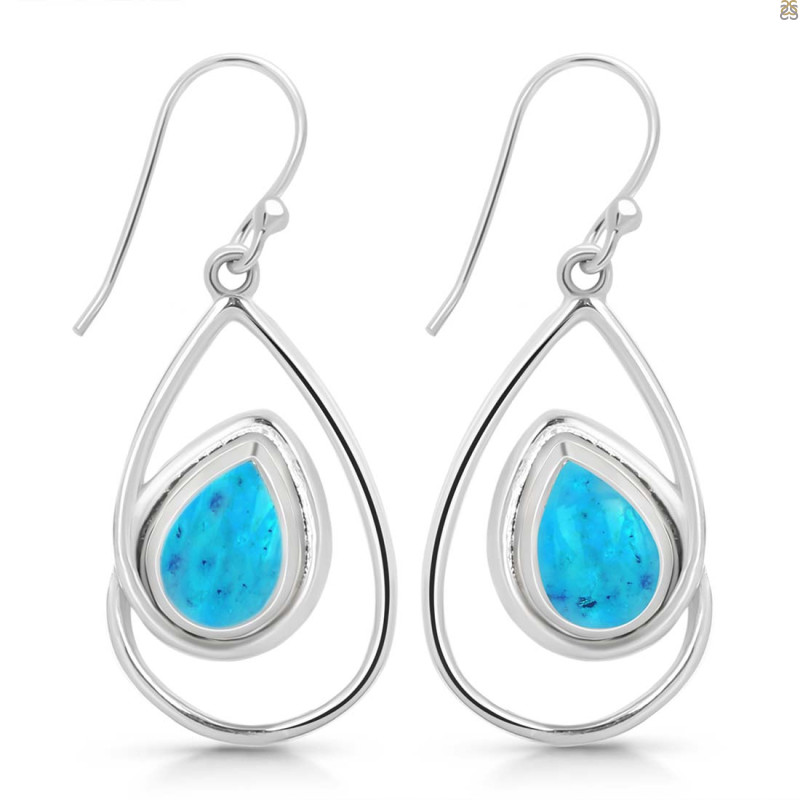 Turquoise Earring TRQ-RDE-58.
