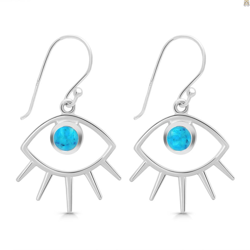 Turquoise Earring TRQ-RDE-875A.
