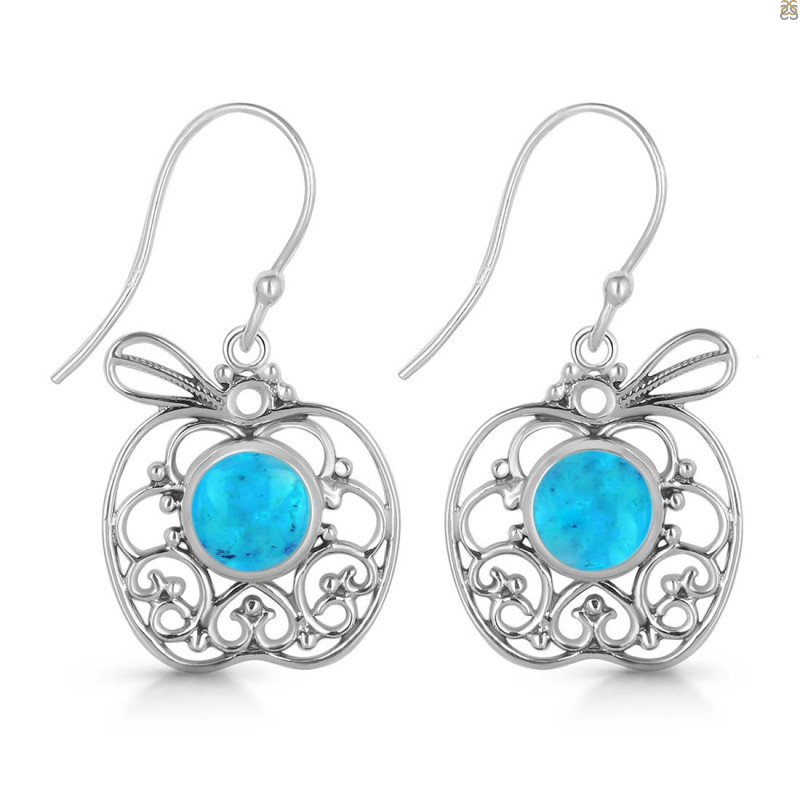 Turquoise Earring TRQ-RDE-88.