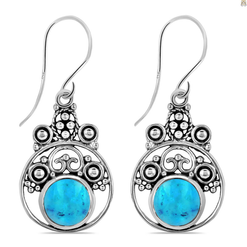Turquoise Earring TRQ-RDE-89.