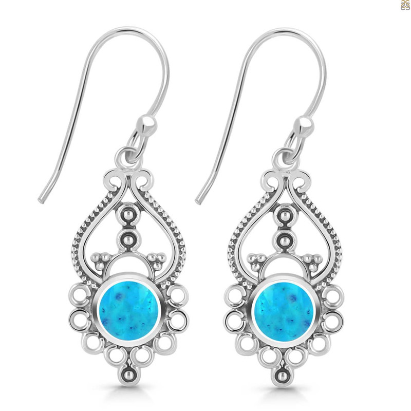 Turquoise Earring TRQ-RDE-90.