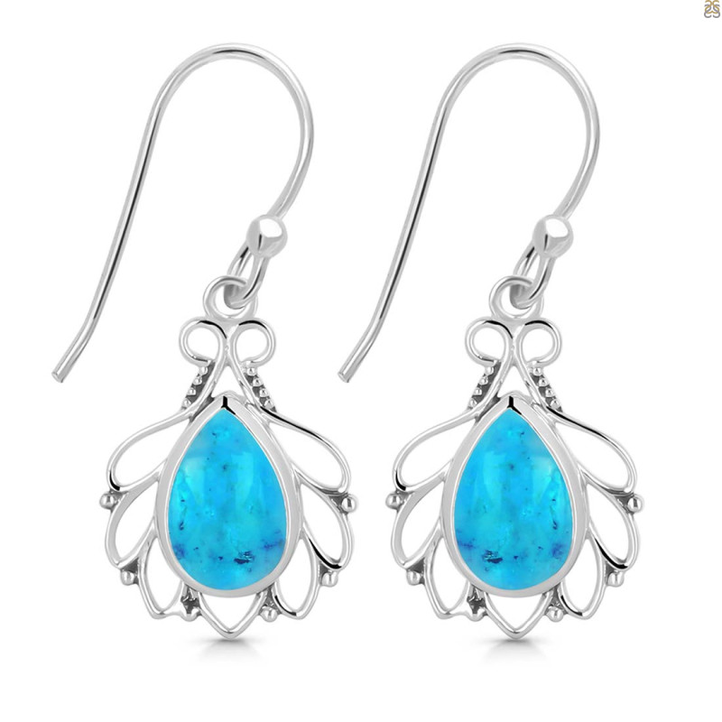 Turquoise Earring TRQ-RDE-92.