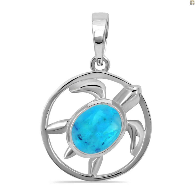 Turquoise Pendant TRQ-RDP-238.