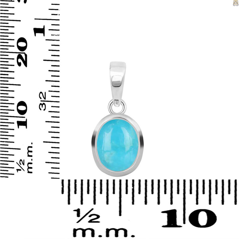 Turquoise Pendant TRQ-RDP-683.