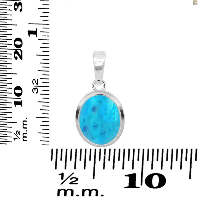 Turquoise Pendant TRQ-RDP-684.