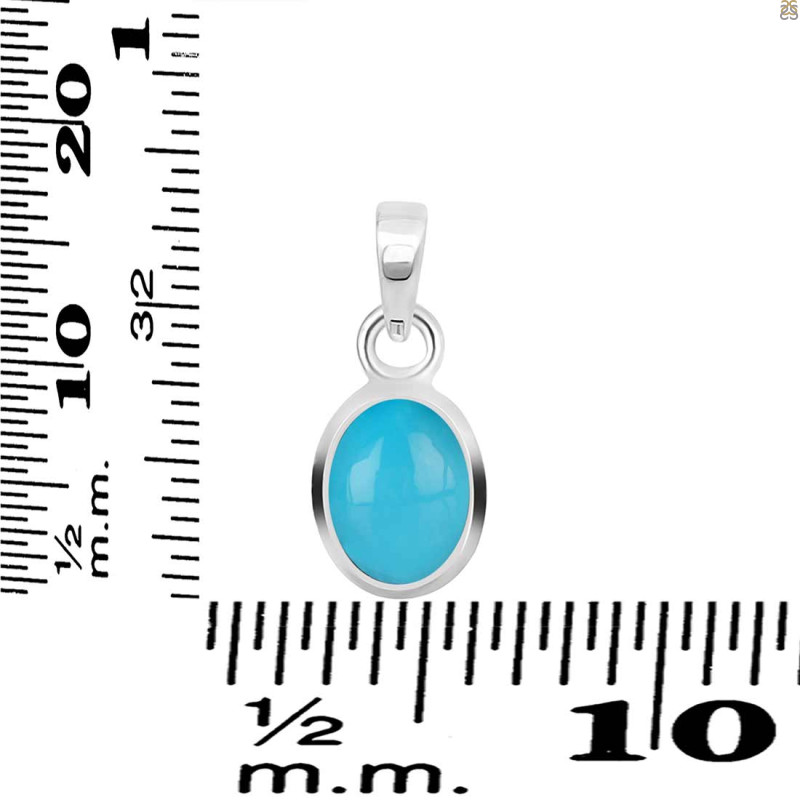 Turquoise Pendant TRQ-RDP-685.