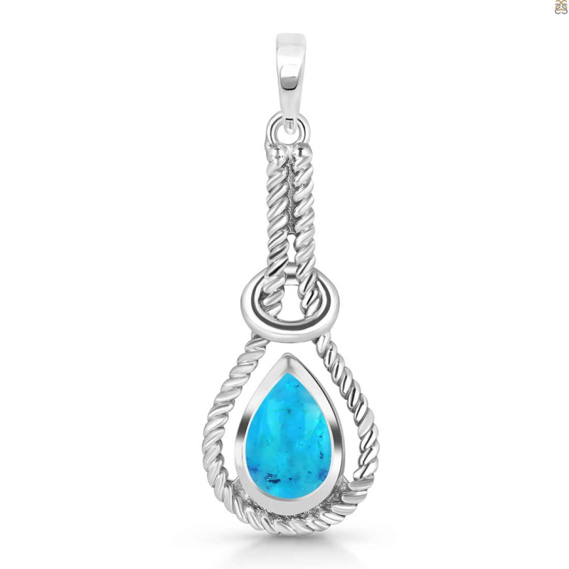 Turquoise Pendant TRQ-RDP-81.